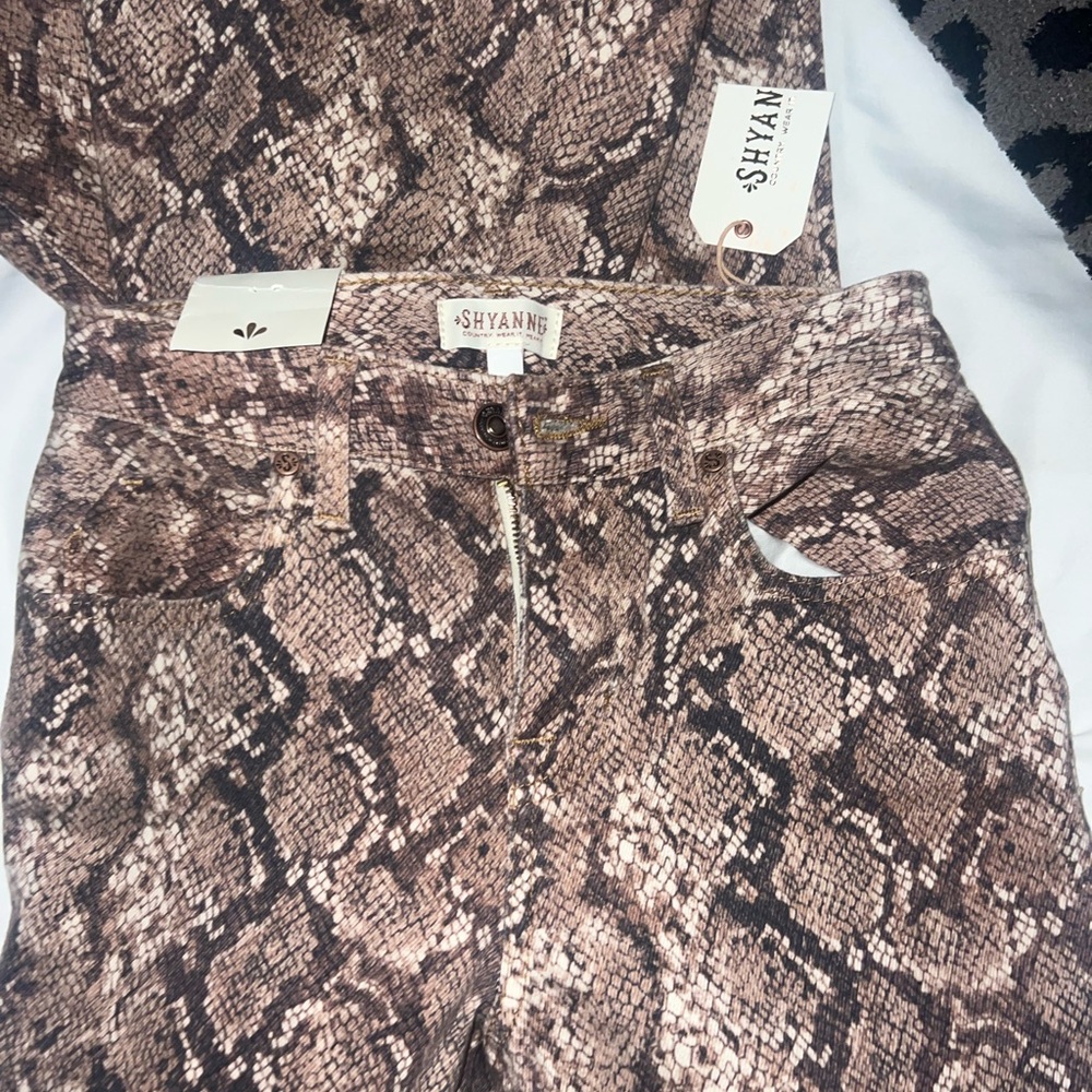 Shyanne Snake Print Pants